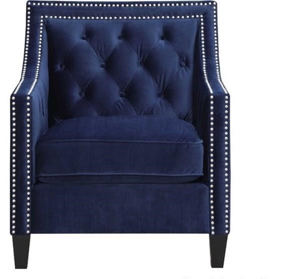 Tiffany blue deals accent chair